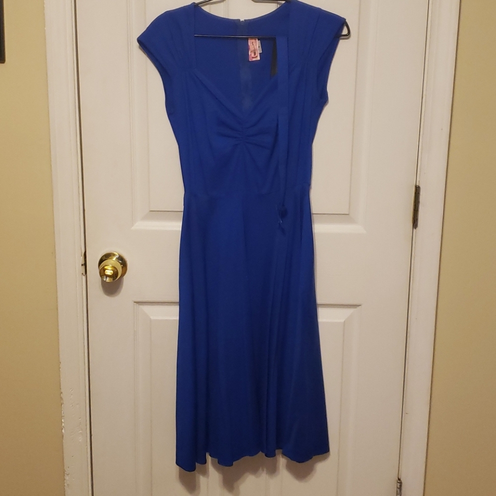 Pinup Couture Blue Heidi